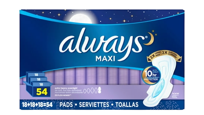 Always Maxi 54 Pads