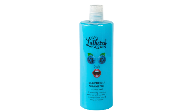 Get Lathered Again Blueberry Shampoo