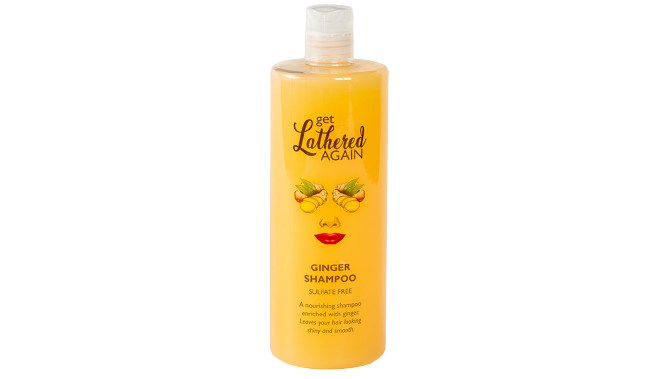 Get Lathered Again Ginger Shampoo