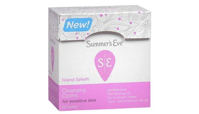 Summer's Eve Island Splash Cleansing Cloth