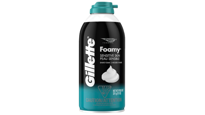 Gillette Foamy Sensitive Skin Shave Foam