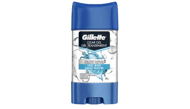 Gillette Clear Gel Gel Transparent Cool Wave