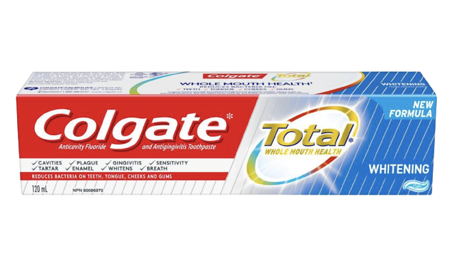 Colgate Total Whitening Help