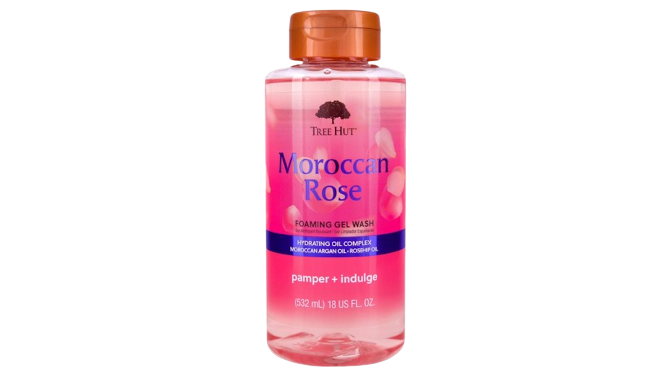 Tree Hut Moroccan Rose Foaming Gel Wash Pamper