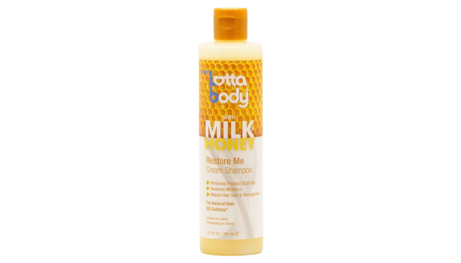Lotta Body With Milk And Honey Restore Me Cream
Shampoo