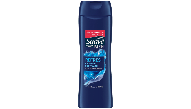 Suave Men Refresh Hydrating Body Wash
