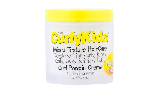 Curly Kids Mixed Texture Hair Care Curl Poppin Creme