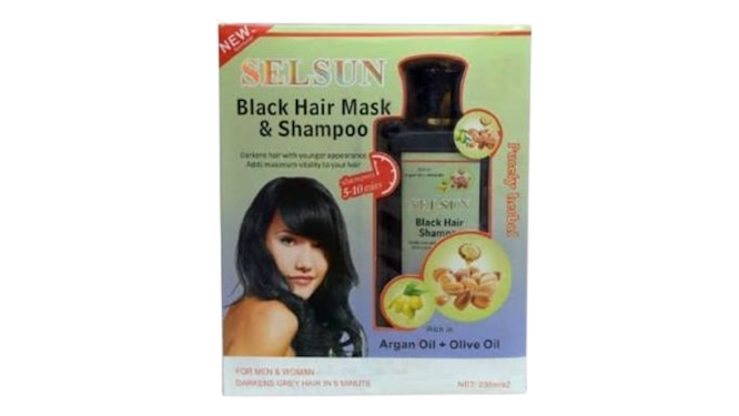 Selsun Black Hair Mask And Shampoo
