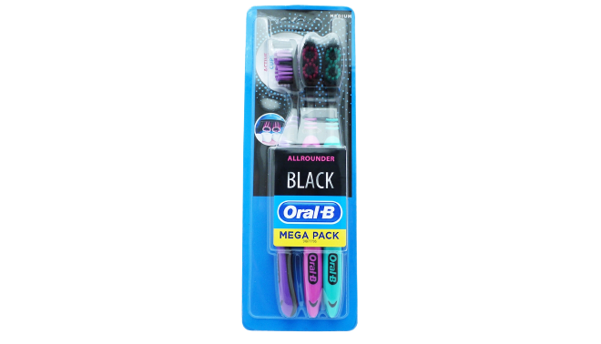 Oral B All Rounder Black Tooth Brush