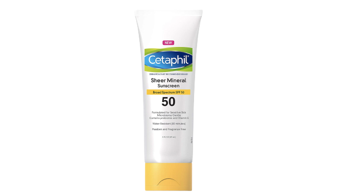 Cetaphil Sheer Mineral Sunscreen Spf50