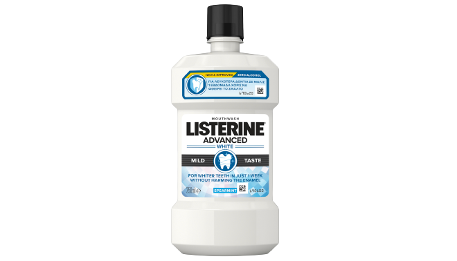 Listerine Advanced White Mild Taste Mouth Wash