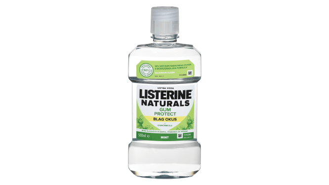 Listerine Naturals Sabor Suave