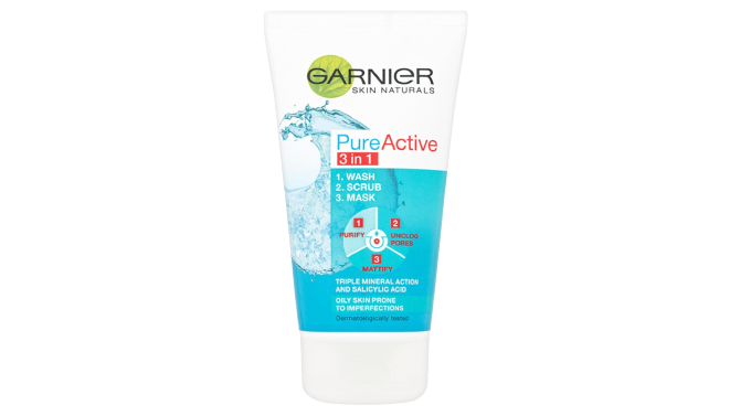 Garnier Skin Active 3 In 1 Clay Wsm