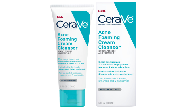 Cerave Acne Foaming Cream Cleanser