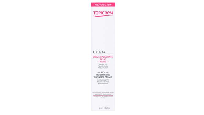 Topicrem Hydra+ Rich Moisturing Radiance Cream