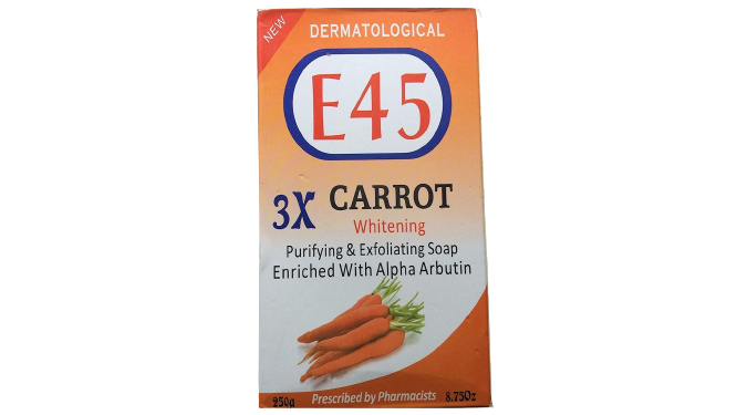 E45 Carrot 3X Soap