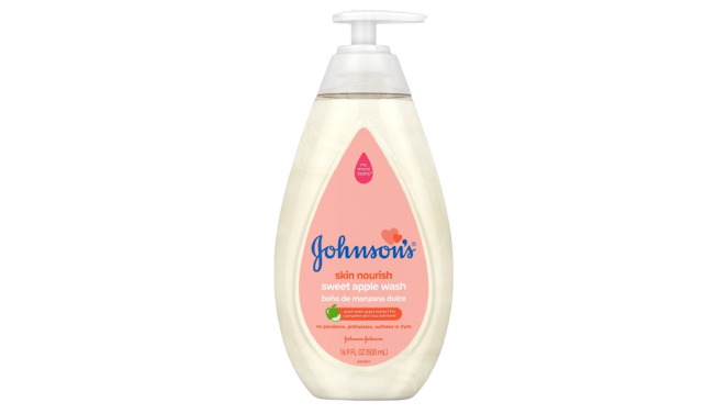 Johnsons Skin Nourish Sweet Apple Wash