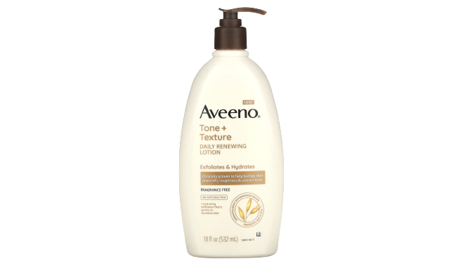 Aveeno Tone + Texture Daily Renewing Lotion