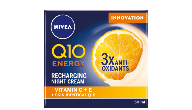 Nivea Q10 Energy Recharging Night Cream Vitamin C