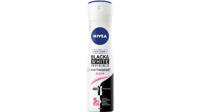 Nivea Black And White Invisible Spray