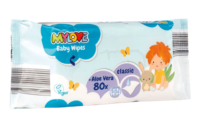 My Love Baby Sensitive+Aloe Vera Wipes