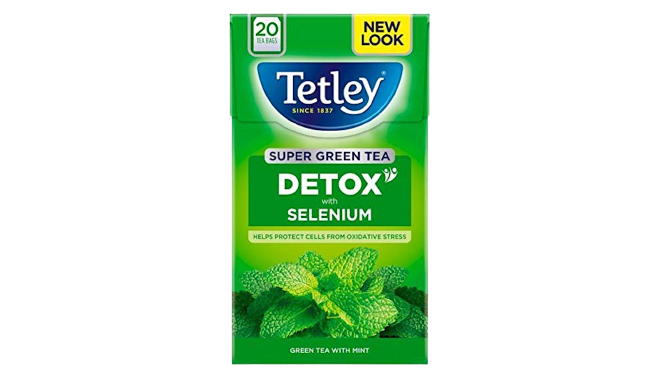 Tetley Super Green Tea Detox With Selenium