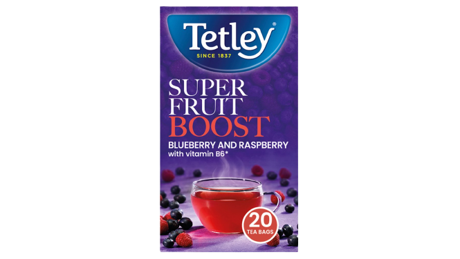 Tetley Super Fruit Boost With Vitamin B6