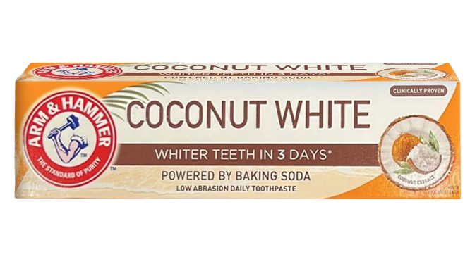 Arm And Hammer Coconut White Whiter Teeth In