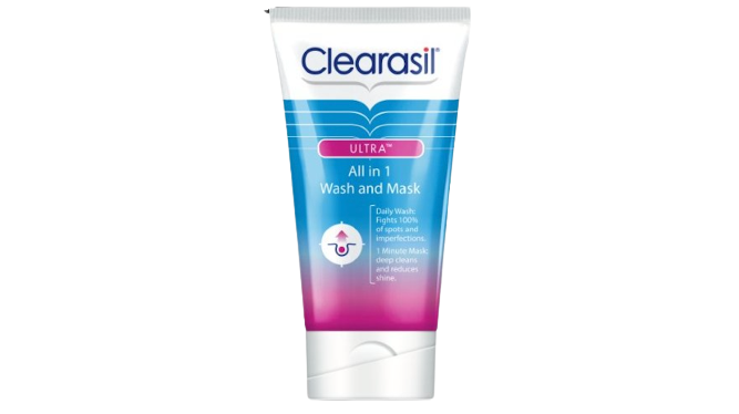 Clearasil All In 1 Wash And Mask