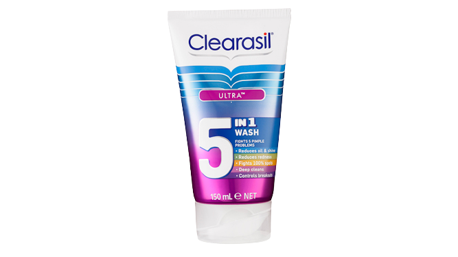 Clearasil Ultra 5 In 1 Wash