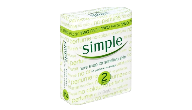Simple Pure Soap For Sensitive Skin