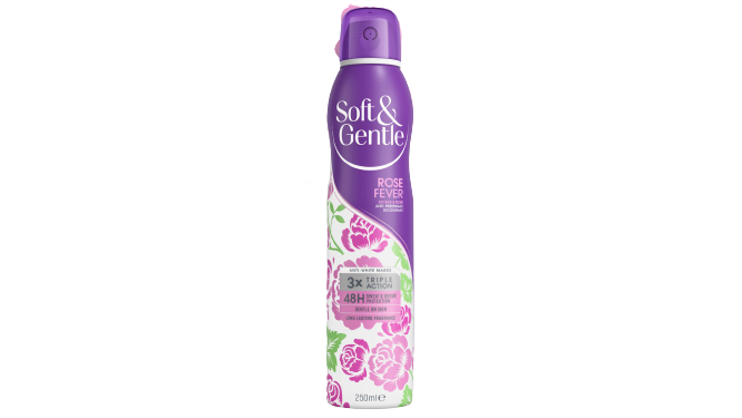 Soft And Gentle Rose Fever Deodorant