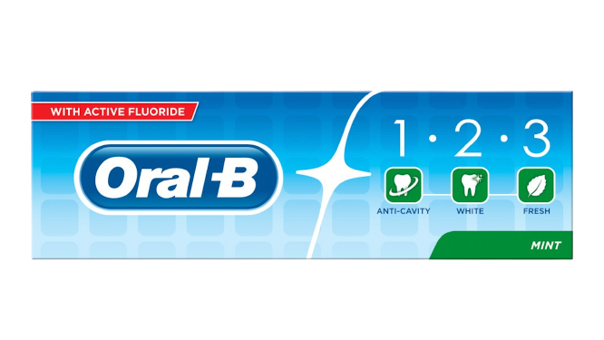 Oral-B Mint 123 Toothpaste