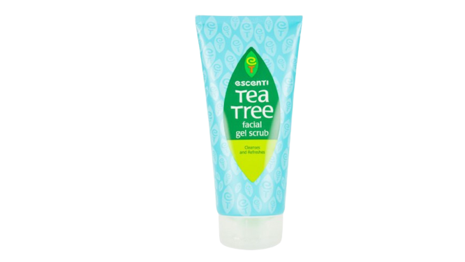 Escenti Tea Tree Facial Gel Scrub