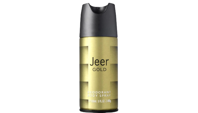 Jeer Gold Deodorant Body Spray
