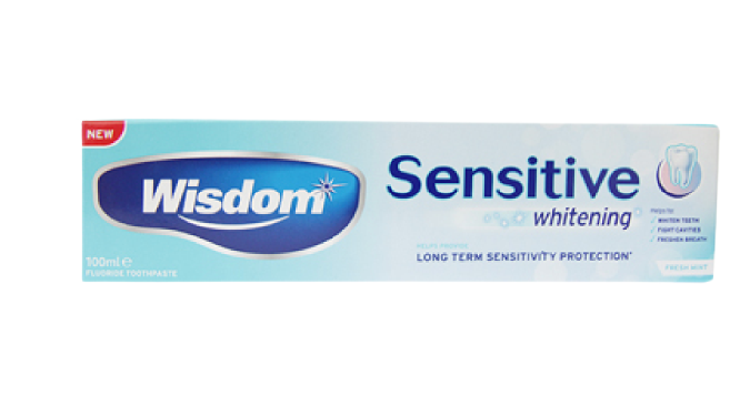 Wisdom Sensitive Whitening