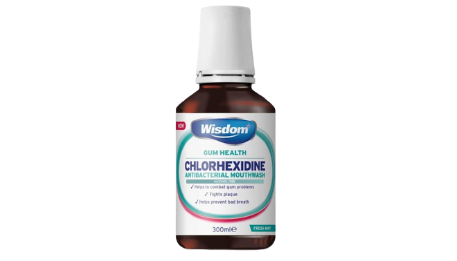 Wisdom Gum Health Chlorhexidine Antibacterial
Mouth Wash