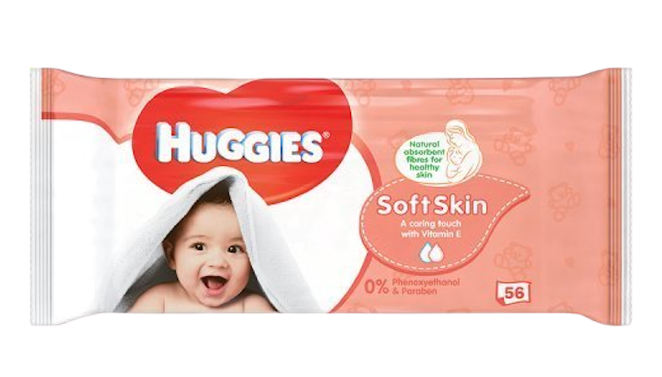 Huggies Baby Wipes Soft Skin
