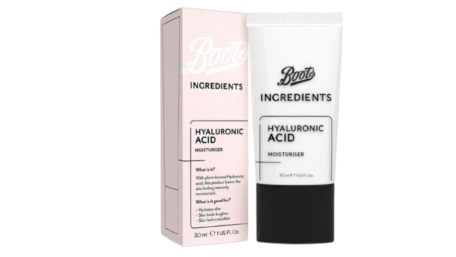 Boots Ingredients Hyaluronic Acid Moisturiser