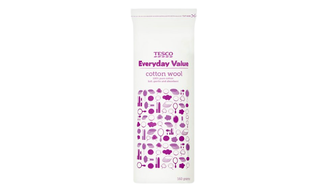 Tesco Everyday Value Cotton Wool