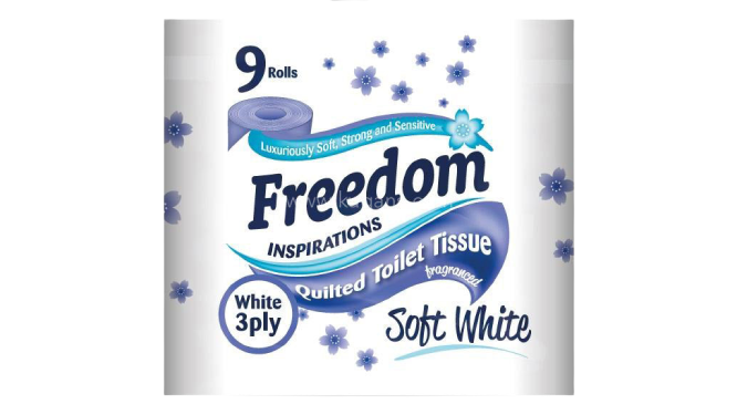 Freedom Inspirations 9 Rolls Tissue