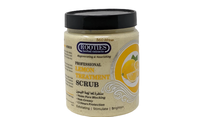 Rooties Lemon Treatment Scrub