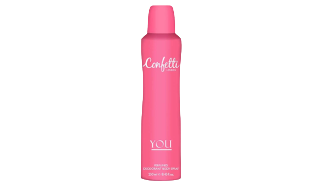 Confetti You Deodorant Body Spray