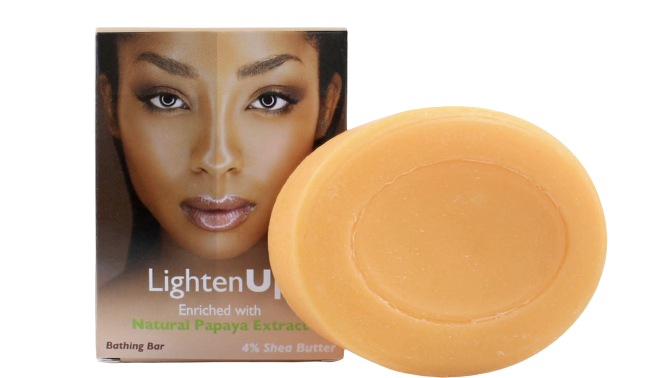 Lighten Up Glycerin Bathing Bar Papaya