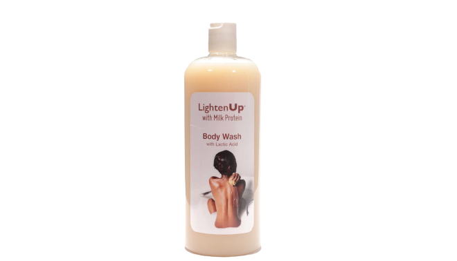 Lighten Up With Milk Protein Body Wash