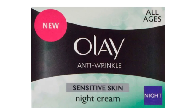 Olay Anti-Wrinkle Sensitive And Natural Night Cream