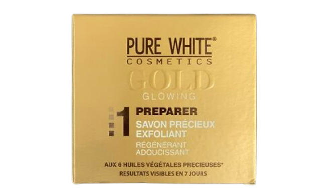 Pure White Gold Bar Soap