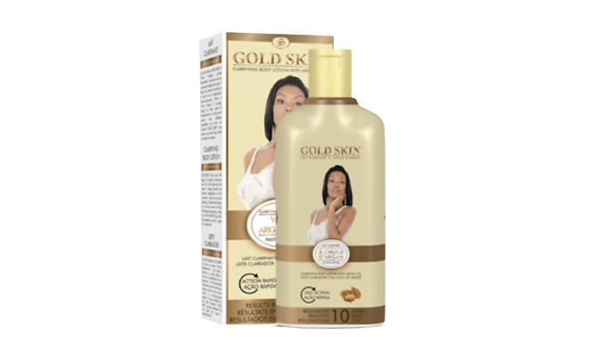 Gold Skin Body Lotion With Argan Oil