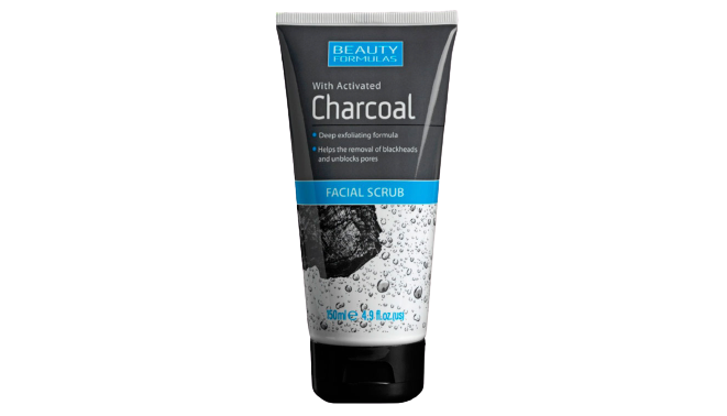 Beauty Formulas Charcoal Facial Scrub