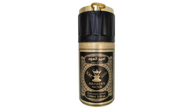Ameer Al Oud Arabian Noir Perfumed Spray